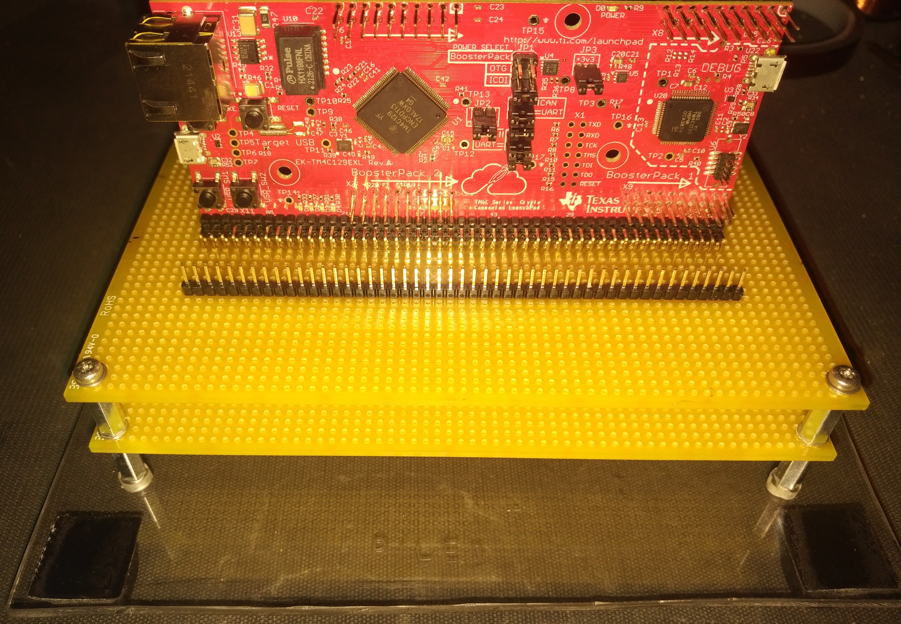 a picture of PILE1 with terrible whitebalance